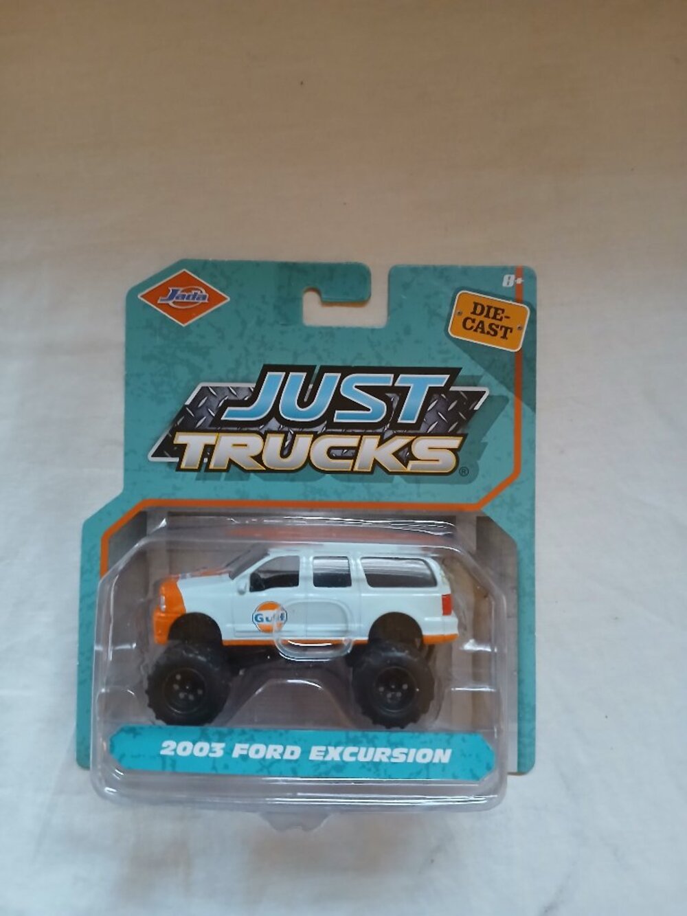 2003 Ford Excursion Gulf Oil 1/64 Diecast Truck by Jada Toys